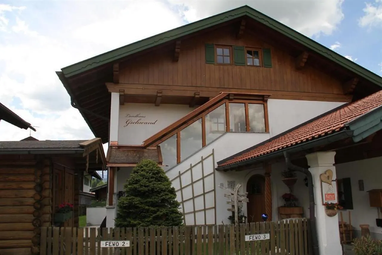 Landhaus Gschwand Krun Apartment